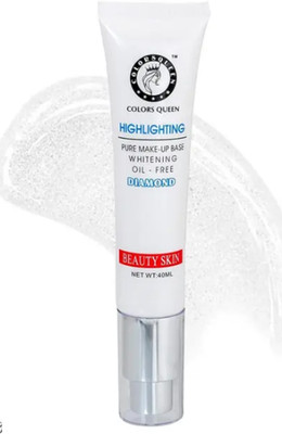 DARVING Highlighter Liquid, Face and Body, Waterproof, 3D Glow, For all Skin Tone. Highlighter(SILVER)
