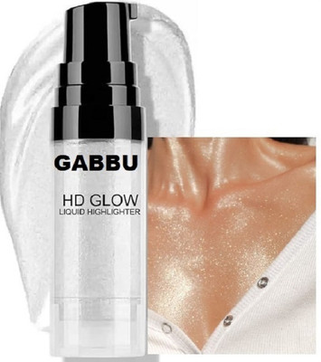 GABBU Illuminator Ultra Smooth Waterproof glow whitish  Highlighter(silver)