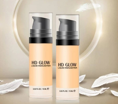 Emijun high pigmented easy to apply and blend. liquid highlighter for attractive look. Highlighter(gold)