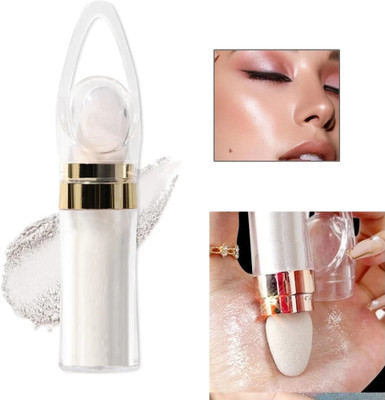 KAIASHA stick powder highlighter shimmer Highlighter long lasting Highlighter(SILVER)