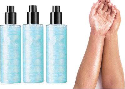 REIMICHI MAKEUP SPRAY SHIMMER FACE AND BODY HIGHLIGHTER COMBO Highlighter(BLUE)