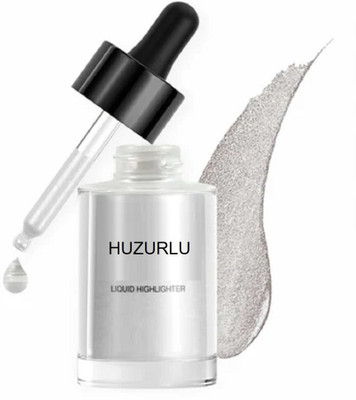 HUZURLU LIQUID HIGHLIGHTER | LUMINOUS GLOW HIGHLIGHTER | SILVER Highlighter(SILVER)