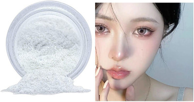 BLUEMERMAID FACE SHIMMERY HIGHLIGHTER POWDER WATERPROOF Highlighter(WHITE)