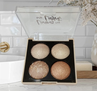 REIMICHI highlighter face palette, ultra blendable & longlasting Highlighter(multi color)