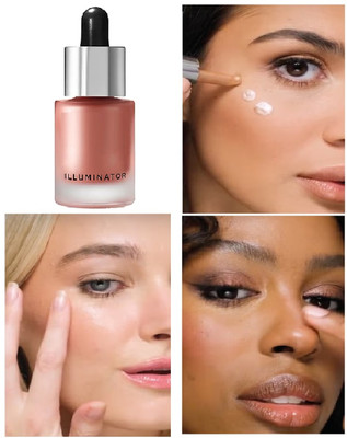 Vyomiris multi purpose highlighter makeup for women's Highlighter(PINK)