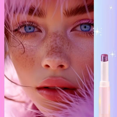 GULGLOW99 Multifunctional Waterproof Eyeshadow And Highlighter Sticks in Pink Highlighter(PINK)