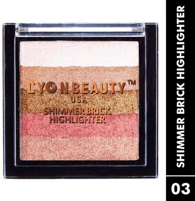 L'YON BEAUTY SHIMMER BRICK HIGHLIGHTER Highlighter(HL02-A_03)