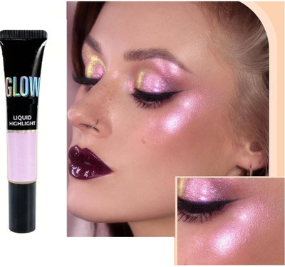 Emijun Liquid Color for Face, Cheeks, Skin Highlighter(LAVENDER)