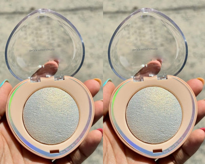 ADJD Pigmented Highlighter Shimmer Finish & Highly Highlighter(WHITE)