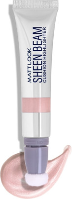 MATTLOOK Sheen Beam Cushion Highlighter For Instant & Long Lasting Glow Highlighter(Pink-02)