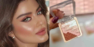 GABBU Highlighter Face Palette Ultra Blendable & Long Lasting Highlighter(multi)