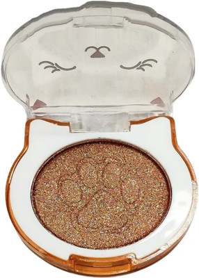 AFARAXIA New Highlighter shimmer press powder for face makeup Highlighter(GOLD)