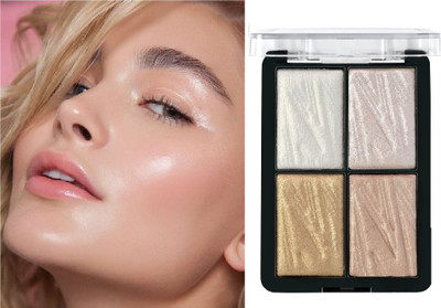 Arcanuy Face or Body Shimmer Highlighter Palette Highlighter(MULTICOLOR)