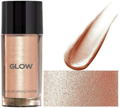 HUZURLU Ultra Pigment Easyblend Texture Longwear Illuminating rose gold  Highlighter(rose gold)