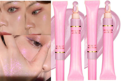 ADJD lluminating Moisturizer Dewy Face Cream Highlighter Set(Pink)