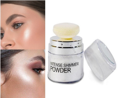 JANOST PROFESSIONAL MINI HIGHLIGHTER POWDER SILVER COLOR Highlighter(SILVER)