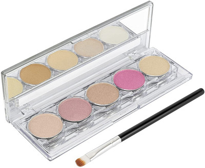 Arcanuy Multi color shimmery shiny highlighter palette Highlighter(MULTICOLOR)