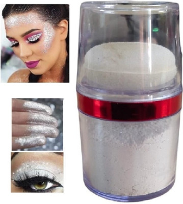 Vyomiris MINI SILVER SHIMMER HIGHLIGHTER FOR MAKEUP POWDER  Highlighter(SILVER)