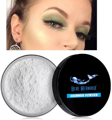 BLUEMERMAID SHIMMER GREEN COLOR HIGHLIGHTER POWDER Highlighter(GREEN)