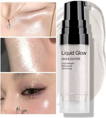 WOONGMI Professional makeup HD Glow  Highlighter(Silver)