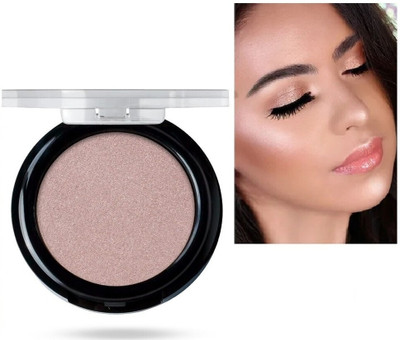 Arcanuy Radiant Pigmented Shimmer Lightweight Face Makeup Highlighter(rose gold)