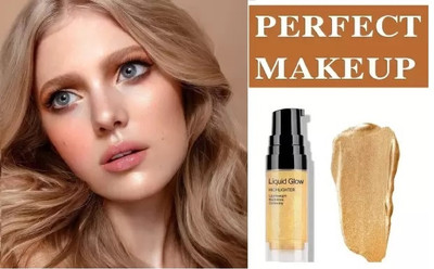 GFSU - GO FOR SOMETHING UNIQUE Liquid Highlighter Makeup Face Highlighter(GOLD)