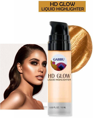 GABBU Easy to Blend with Natural Finish Highlighter. Highlighter(GOLD)