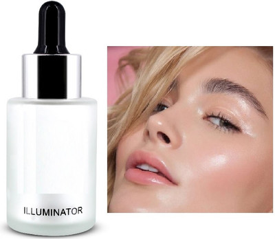 Vyomiris Liquid Highlighter Makeup Brightening Shimmer Luminizer Highlighter(WHITE)