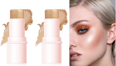 tanvi27 Combo Brighten Makeup Cream Shimmer Highlighter Stick Highlighter golden Highlighter(golden)
