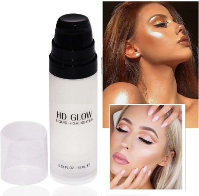 Latixmat Highlighter Cream Liquid Highlighter Makeup Glow Highlighter(white)