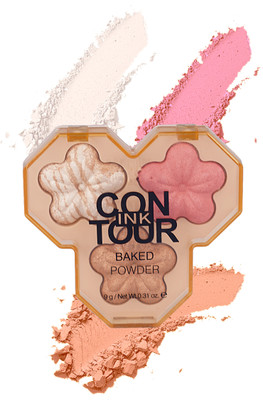 HatedwithLove INK Contour Baked Powder HIGHLIGHTER Highlighter(Light 2)