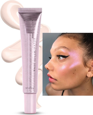 Arcanuy Strobe Cream |Instant Illumination | Primer + Moisturizer +  Highlighter(PINK)