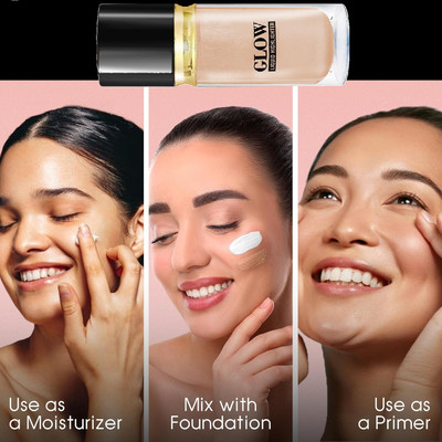Sheny Smudge-proof Liquid Highlighter use for face (pack of-1) Highlighter(Metalic Gold)