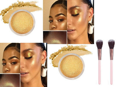 REIMICHI best SIMMER HIGHLIGHTER GOLD COLOR MOST BEAUTIFUL LOOK HIGHLIGHTER Highlighter(gold)