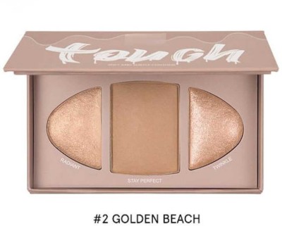 EZELFLOW BEAUTY PROfessional TOUCH SOFT AND SUBTLE Highlighters & Illuminators Highlighter(02 - GOLDEN BEACH)