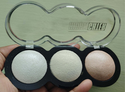 EVERERIN Shimmer Highlighter Powder Palette | Highly Pigmented & Long Lasting Highlighter(multicolor)
