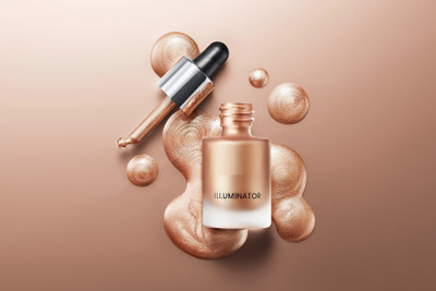 Herrlich liquid highlighter for face glow Highlighter for face makeup Highlighter(GOLD)