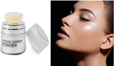 USBK Body & Face Shimmer Highlighter Powder Highlighter(SILVER)