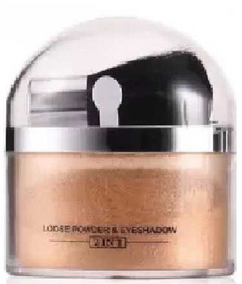 manasona Illumanating Makeup powder Highlighter For All Skin Types Highlighter(Golden)