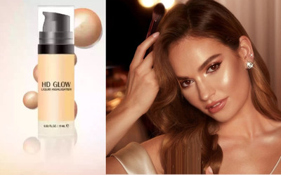 Emijun Make-Up Strobe Play Strobe Cream Illuminating Moisturizer Face Cream  Highlighter(gold)