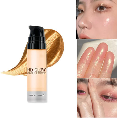 GULGLOW99 Illuminator Liquid Highlighter Base Highlighter(GOLD)