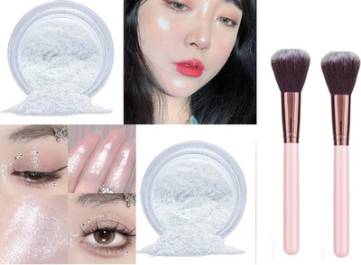 Jiwoo BEST SIMMER HIGHLIGHTER SLIVER COLOR MOST BEAUTIFUL LOOK HIGHLIGHTER Highlighter(SLIVER)