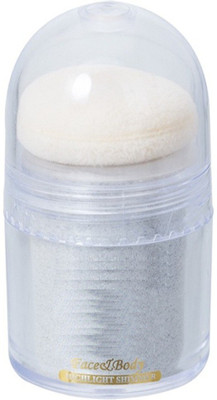 tanvi27 PERFECT SHIMMERY SHINY GLOW SILVER POWDERY HIGHLIGHTER Highlighter(SILVER)