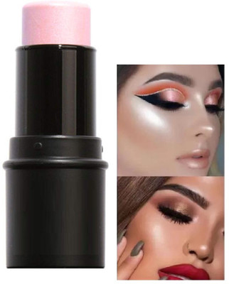 GABBU Shiner Gloss Stick Gives Instant Glossy Shine, Soft, Non-Sticky Highlighter(pink)