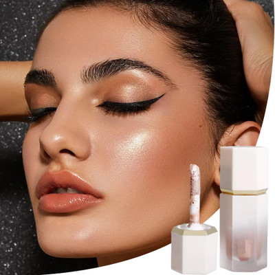 AFARAXIA Best Face Makeup Shimmer Illumination Glow Highlighter(GOLD)