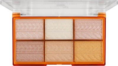 RED4 Highlighting Blush & Eyeshadow Palette Highly Pigmented Long Lasting  Highlighter(Multicolor-04)