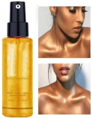 Jiwoo Highlihger body parts and new and trandy body stardam Highlighter(gold)