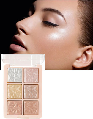 nn natural color shade look highlighter mini look palette Highlighter(multi color)