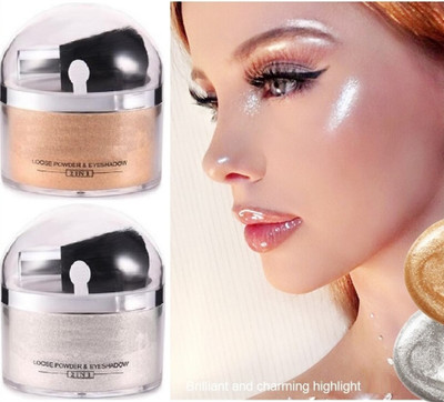 Latixmat 3D Shimmery Shiny Gold & Silver Highlight For Professional Look Highlighter(MULTI COLOR)