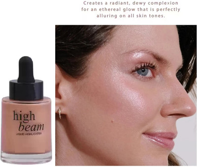 GFSU - GO FOR SOMETHING UNIQUE Illuminati Base Light Reflecting Liquid Highlighter for a luminous look Highlighter(Rose gold)